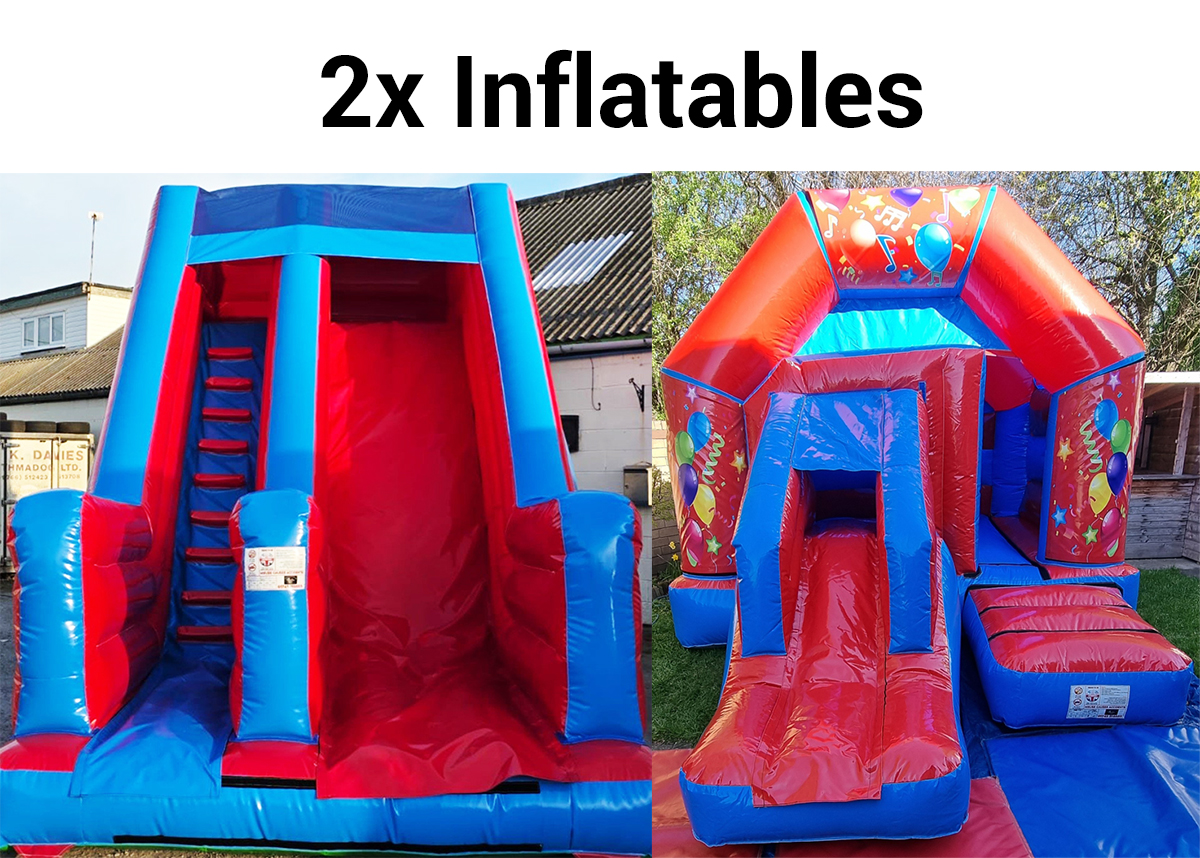 Party package 2 (2 inflatables)